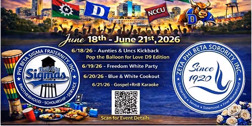 Blue & White Weekend: Juneteenth Edition
