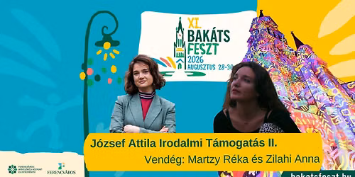 Besz\u00e9lget\u00e9s a ferencv\u00e1rosi J\u00f3zsef Attila \u00f6szt\u00f6nd\u00edjasokkal \u2013 Martzy R\u00e9ka \u00e9s Zilahi Anna