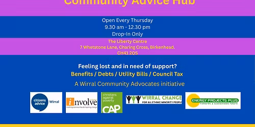 Citizens Advice Wirral Walk In advice at The Community Advice Hub
