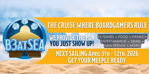 B3 At Sea 2026 Board Game Cruise!