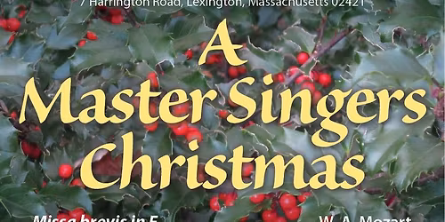 A Master Singers Christmas
