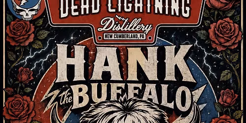 Hank the Buffalo @ Dead Lightning Distillery ft. Guest Drummer Nick Turk