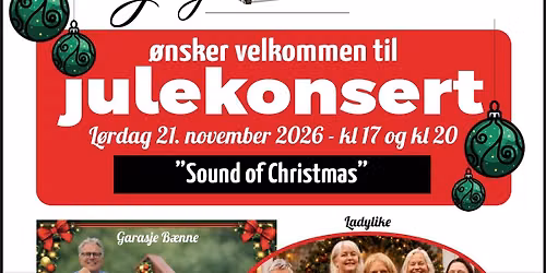 Garasjeb\u00e6nne inviterer til julekonsert