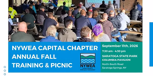 Capital District Chapter of NYWEA Fall Training Event: Annual Picnic