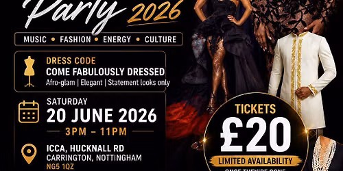 \ud83d\udd25 AFROBEATS SUMMER PARTY 2026 \ud83d\udd25