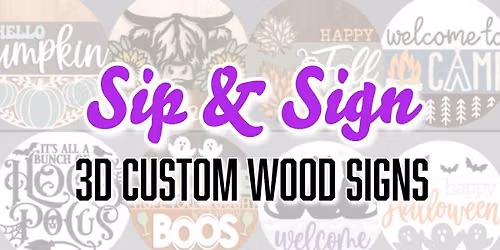 SOLD OUT - Wood Sign Paint Party at Linglestown Firehouse Bar
