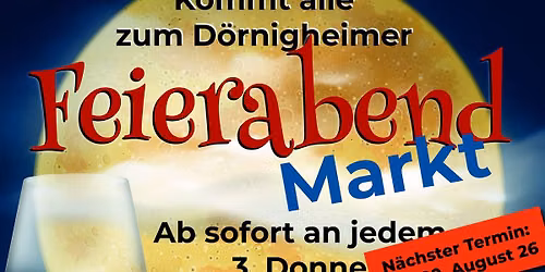 Feierabend-Markt in D\u00f6rnigheim