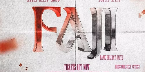 FAJI - BANK HOLIDAY JAIYEE - Afrobeats\/HipHop\/Amapiano\/RnB\/DanceHall