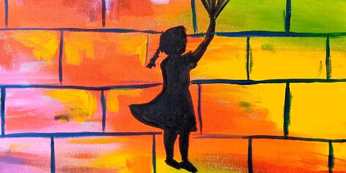 Paint and Wine Night in Ponsonby, Auckland - Banksy Heart Balloons