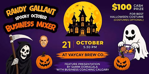 RANDY GALLANT SPOOKY OCTOBER BUSINESS MIXER