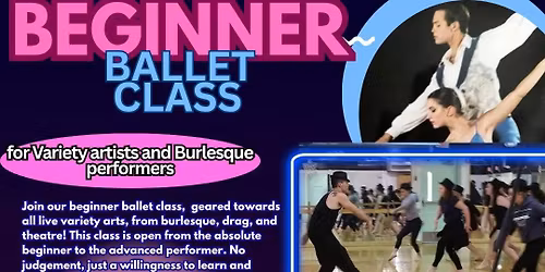 Beginner Ballet at the Gallery 