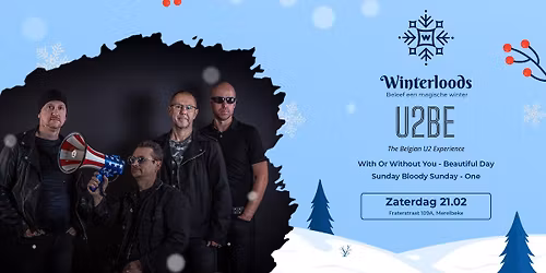 U2BE \ud83c\udfb8 The Belgian U2 Experience + Mae Black