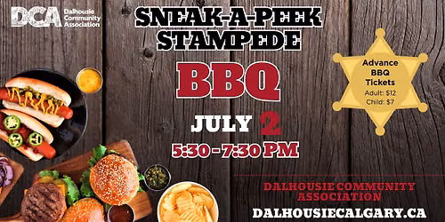 Sneak-A-Peek Stampede BBQ in Dalhousie