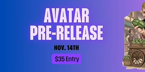 Avatar the last Air Bender pre-release