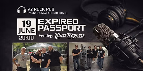 Expired Passport + Blues Trappers (H) @V2 Rock Pub