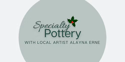 Specialty Pottery for the Holidays