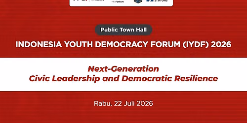 Indonesian Youth Democracy Forum 2026 (IYDF 2026): Public Town Hall