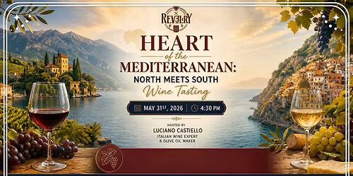 Heart of the Mediterranean: North Meets South Wine Tasting