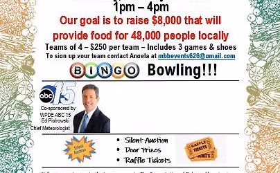 Feed Your Neighbor Bowling - Put in a team