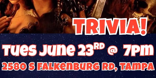 Pirates of the Caribbean Trivia @ Bubba's 33 Tampa