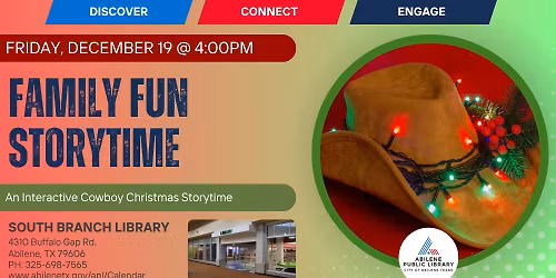 Family Fun: Cowboy Christmas (South Branch)