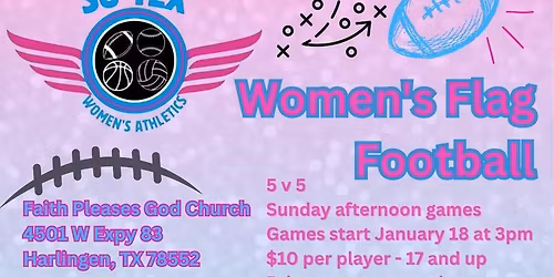 So-Tex Women's Athletics Winter 2026 Women's Flag Football League