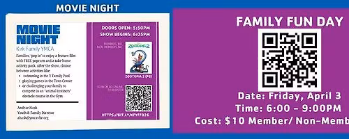 Family Fun Day - April Movie Night