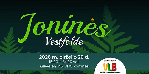 Jonin\u0117s Vestfolde su VLB 2026