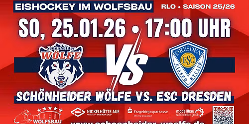 Sch\u00f6nheider W\u00f6lfe vs. ESC Dresden