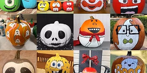 Pumpkin Painting Every Sunday Sept. 27 -Oct. 25