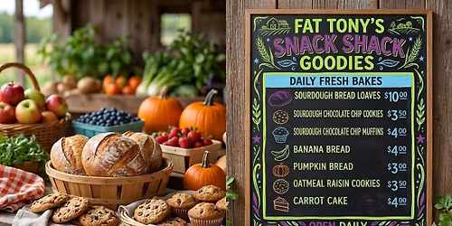 FAT TONY'S SNACK SHACK GRAND OPENING