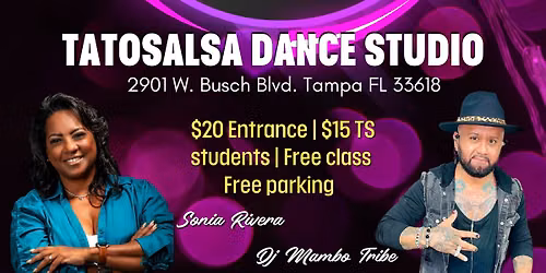 Tumbao Thursdays Dance Social Oct 15th - Class with Sonia Rivera - DJ Mambo Tribe