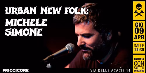 Urban New Folk: Michele Simone_live@Friccicore