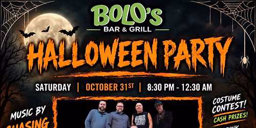 \ud83c\udf83 BOLO\u2019S Halloween Party with Chasing Eos \ud83c\udfb8