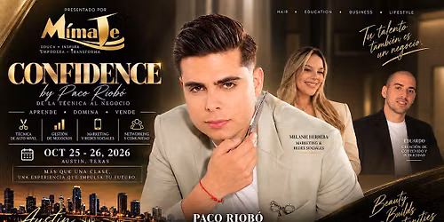 MasterClass Confidence By Paco Riobo