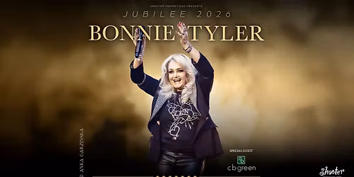BONNIE TYLER \u2022 Jubilee - 2026 \u2022 Raiffeisen Halle im Gasometer, Wien