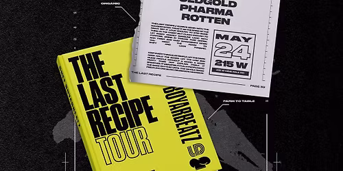 Liquid Dancehall presents Chef Boyarbeats The Final Recipe Tour