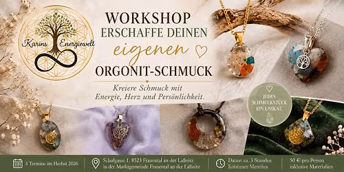 Workshop Erschaffe deinen eigenen Orgonit \u2728