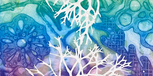 Coastal Collection Gelli Printing