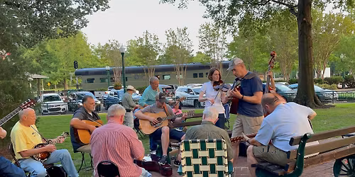 Bluegrass Jam on the Collierville Square