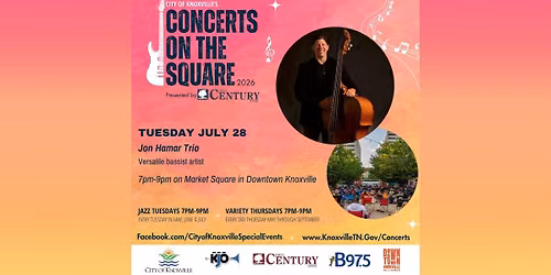 Jazz on the Square - Jon Hamar Trio