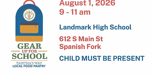 Gear Up for School Event - Backpack Giveaway