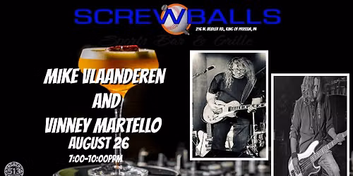 Screwballs welcomes the return of Mike Vlaanderen and Vinney Martello!