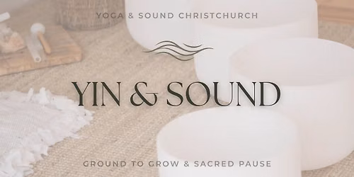 Yin & Sound: 1hr Fortnightly Wednesday Reset