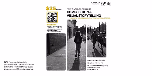 Composition & Visual Storytelling: Monthly Photography Workshop