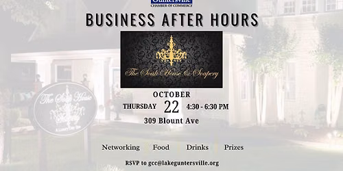 Business After Hours- Soak House & Soapery 