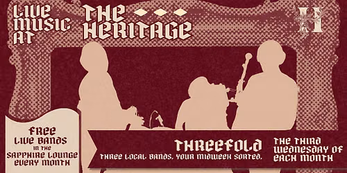 Threefold - free local live bands at The Heritage
