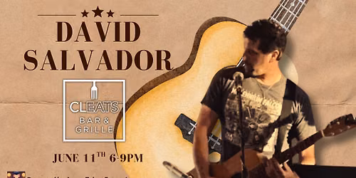 David Salvador at Cleats Bar & Grille 