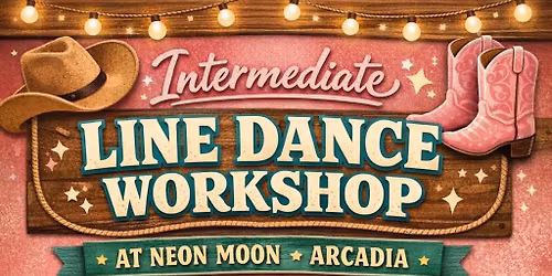 INTERMEDIATE line dance workshop on the best dance floor in SW Fl