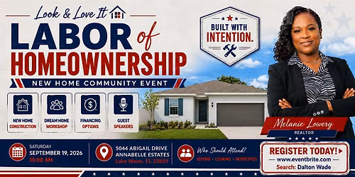 Look & Love It: Labor of Homeownership Event